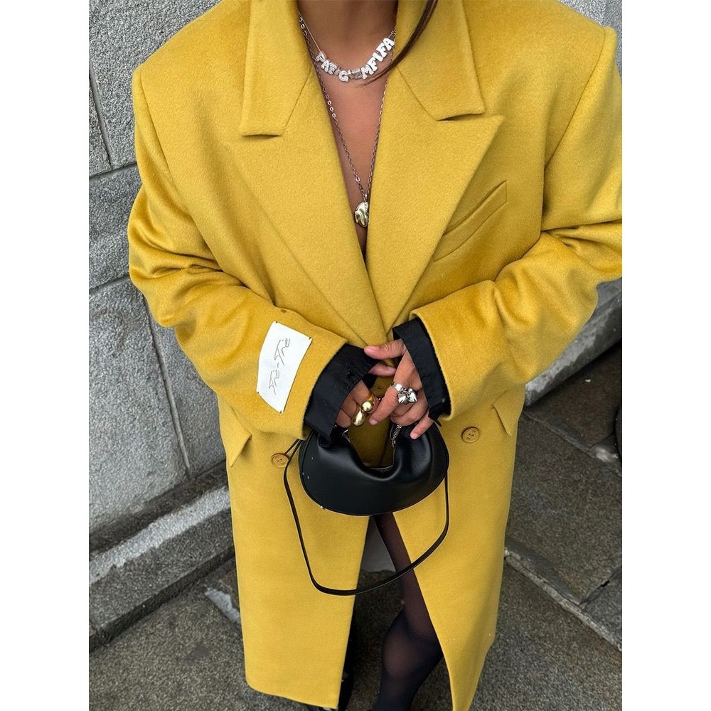 Cappotto Polyester Double Face | Lusso Autunno/Inverno