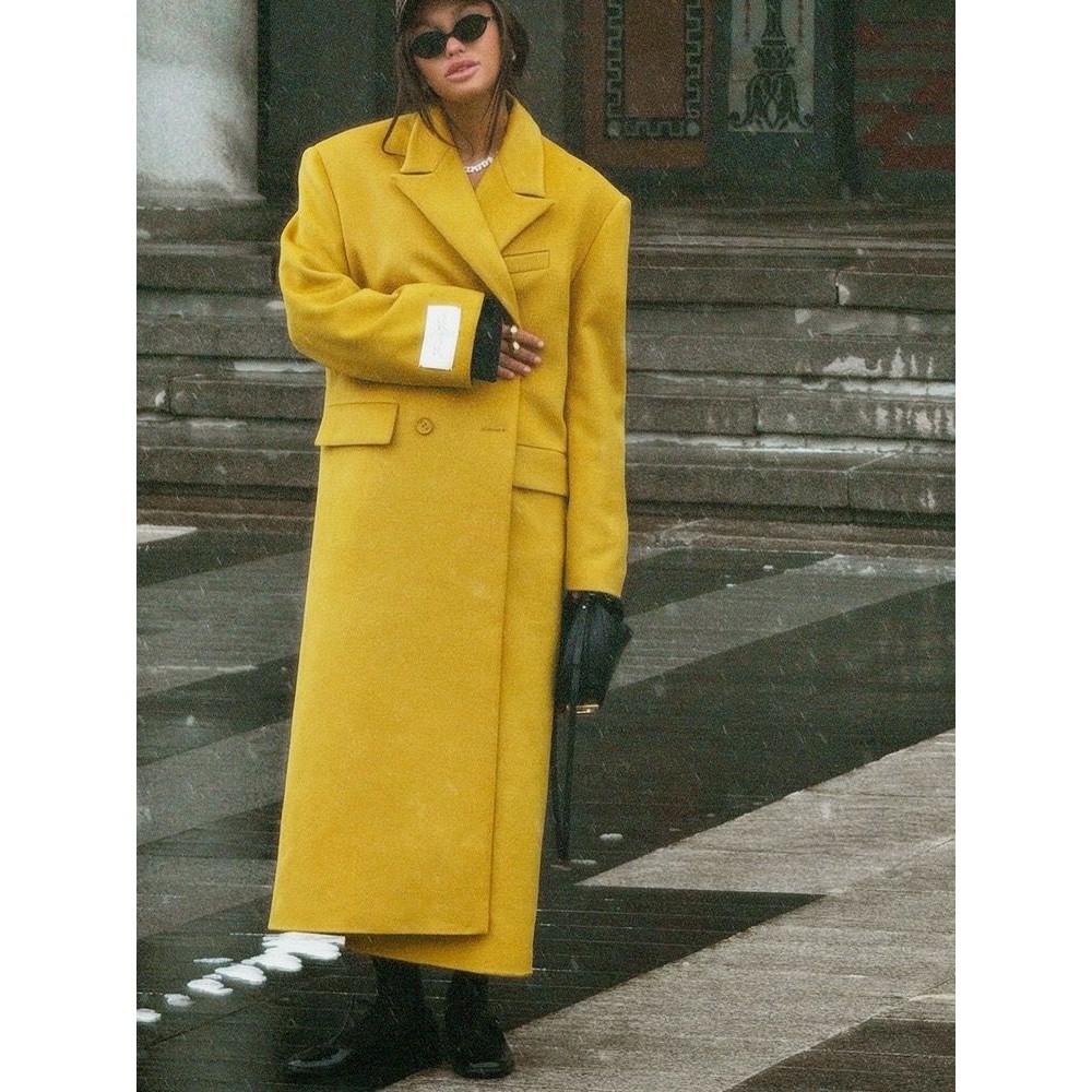 Cappotto Polyester Double Face | Lusso Autunno/Inverno