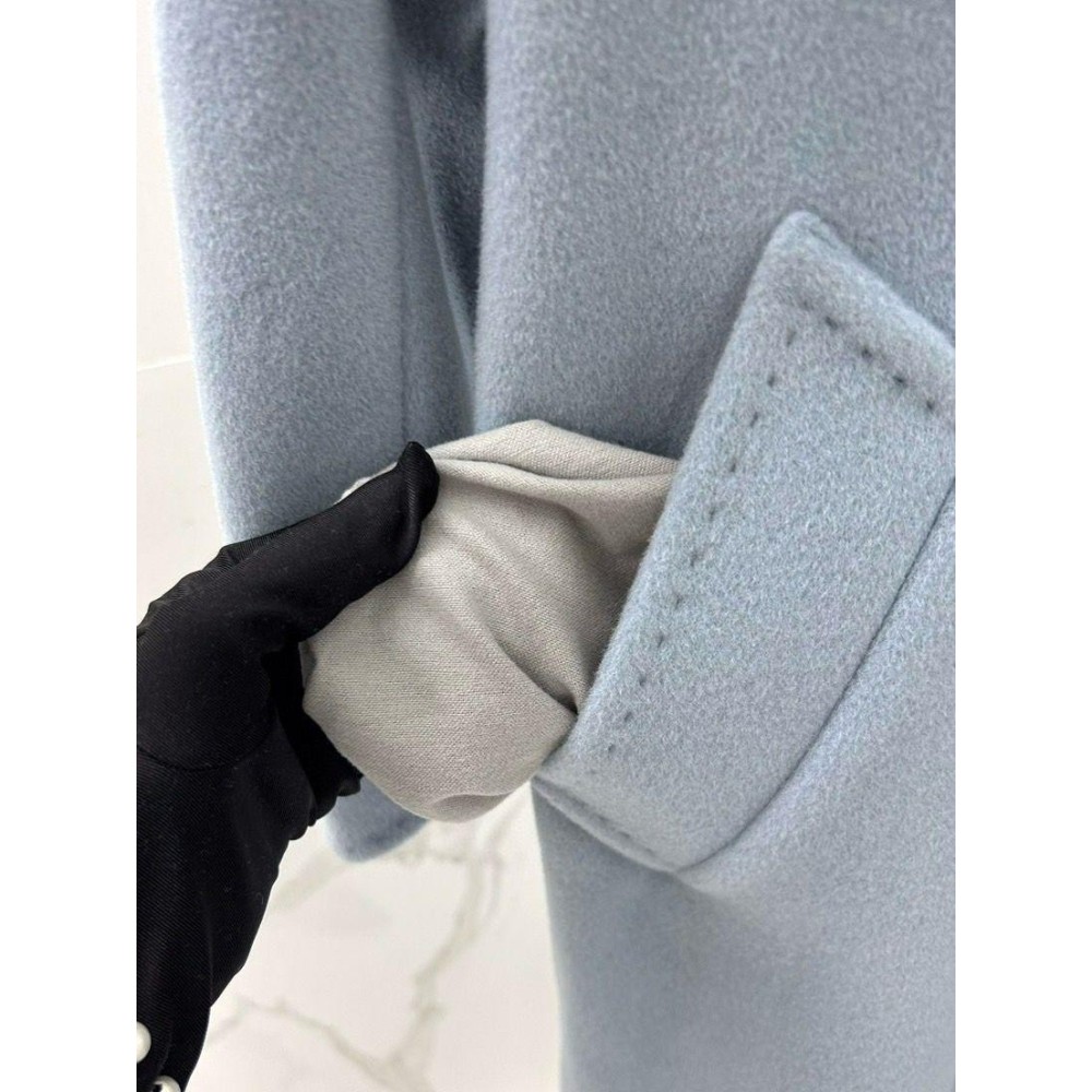 Cappotto Invernale da Donna M Luxe in Cashmere e Lana – Giacca Lunga Designer in 100% Pelo di Cammello con Cintura