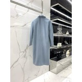 Cappotto Invernale da Donna M Luxe in Cashmere e Lana – Giacca Lunga Designer in 100% Pelo di Cammello con Cintura