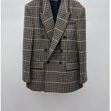 Blazer Donna 100% Cotone Elegante | Vestibilità Rilassata Ufficio e Formale