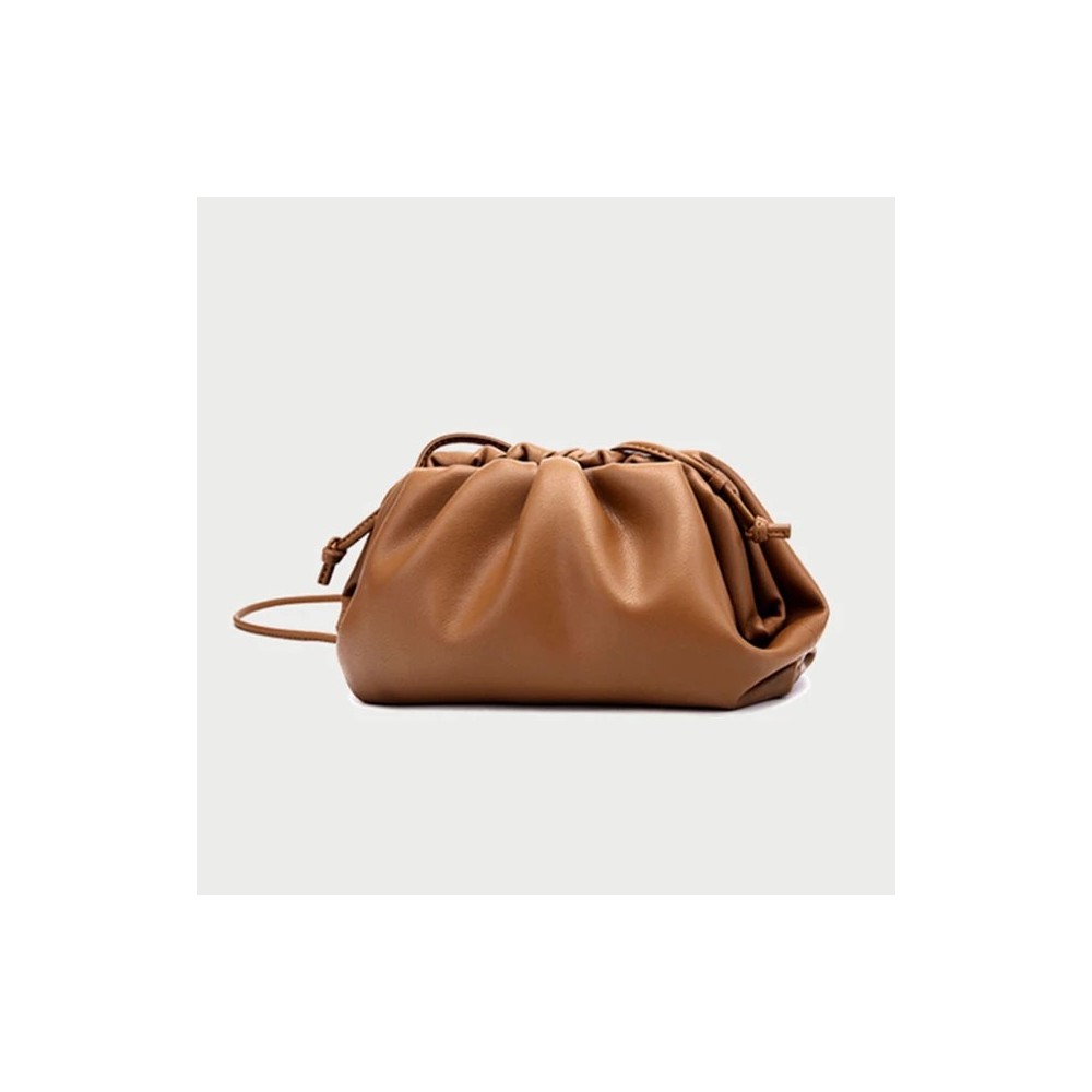 Borsa Pochette Donna in Vera Pelle | Stile Dumpling di Lusso