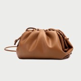 Borsa Pochette Donna in Vera Pelle | Stile Dumpling di Lusso