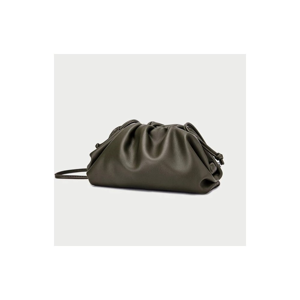 Borsa Pochette Donna in Vera Pelle | Stile Dumpling di Lusso