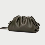 Borsa Pochette Donna in Vera Pelle | Stile Dumpling di Lusso