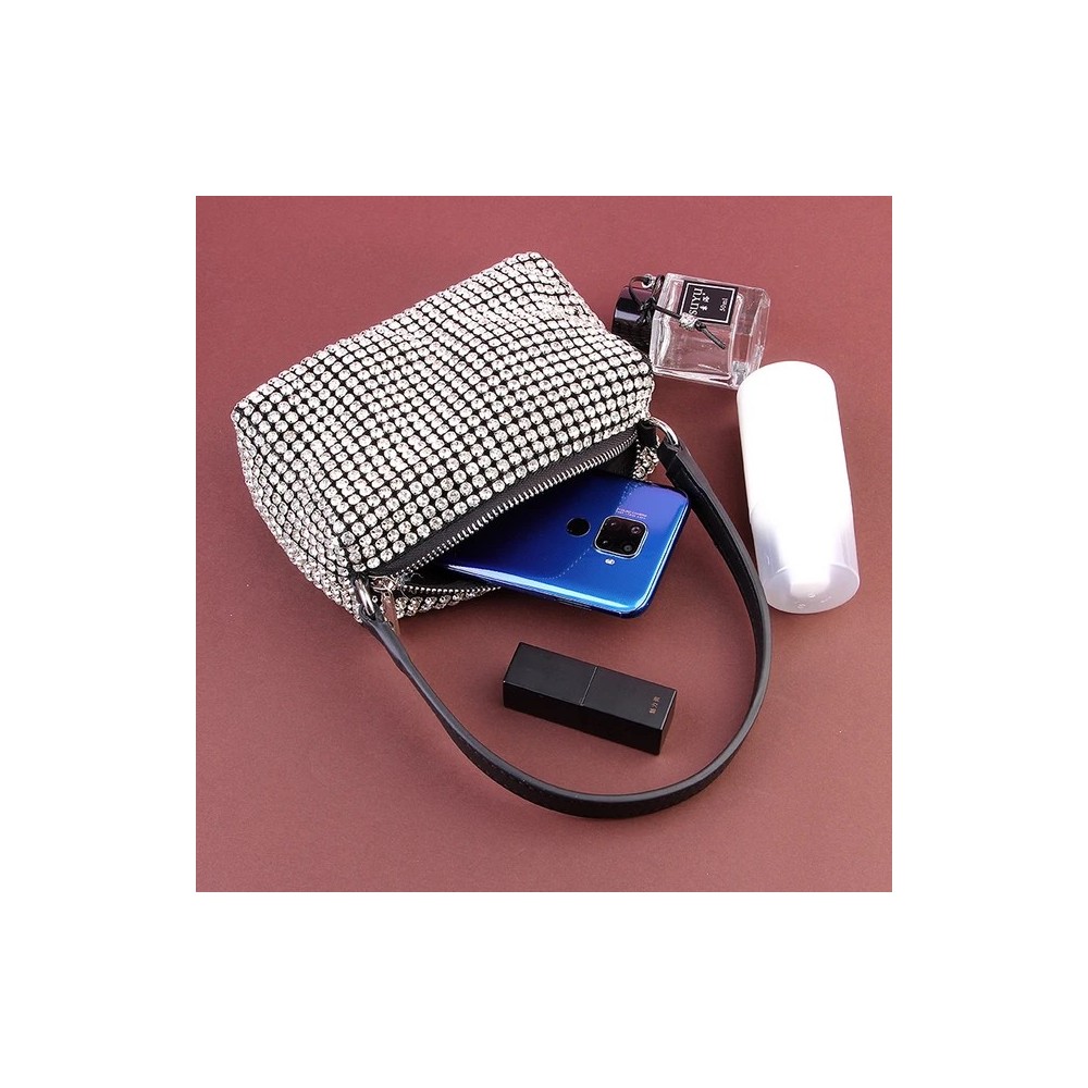 Luxury Crystal Designer Handbag – Wang Pillow Bag
