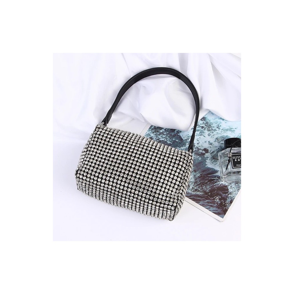 Borsa di Lusso con Cristalli – Wang Designer Pillow Bag
