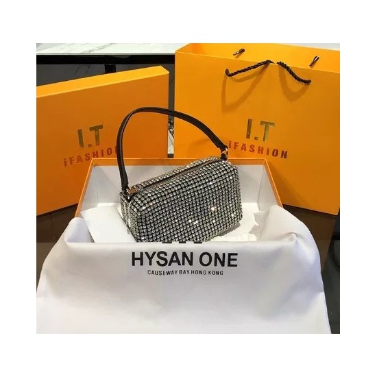 Borsa di Lusso con Cristalli – Wang Designer Pillow Bag