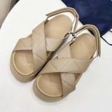 Lightweight Adjustable Double Strap Sandals for Couples - Comfortable Indoor Outdoor Slip-On Shoes for Men and Women