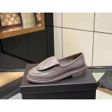 Mocassini in Pelle Trapuntata da Donna | Eleganti Scarpe Platform Slip-On