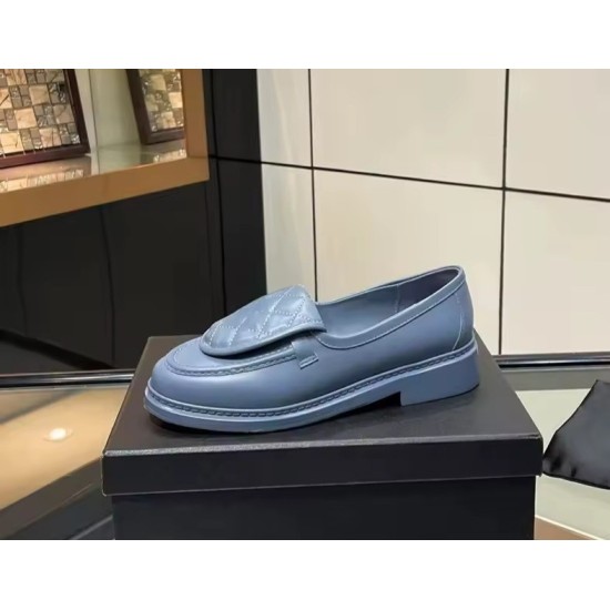 Women's Quilted Leather Loafers | Elegant Slip-On Platform Moccasins