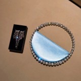 Pochette Sferica con Strass – Borsa da Sera Elegante Donna