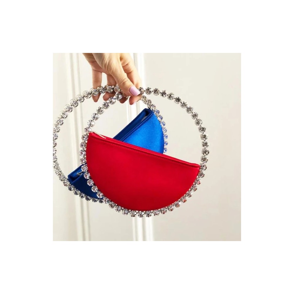 Pochette Sferica con Strass – Borsa da Sera Elegante Donna