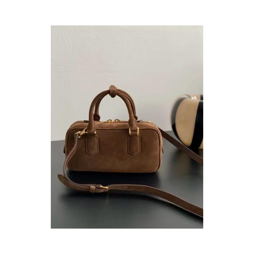 P Lux Women’s Suede Shoulder Bag – Elegant, Versatile & Luxurious