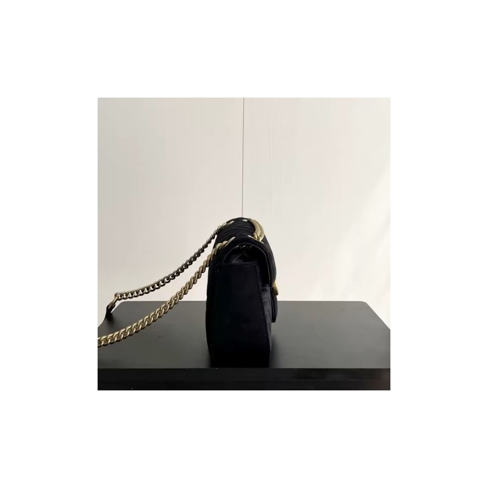 G Lux Velvet Flap Bag for Women – Elegant, Luxurious & Versatile