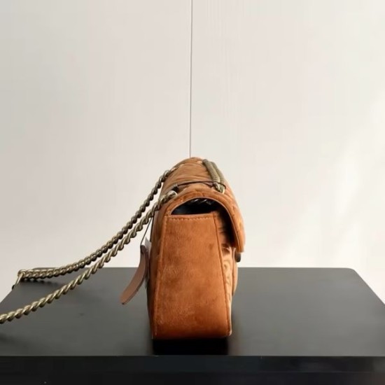 G Lux Velvet Flap Bag for Women – Elegant, Luxurious & Versatile