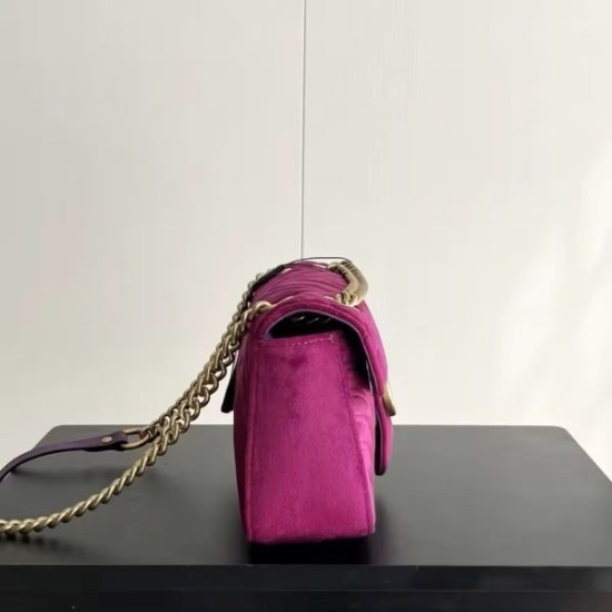 G Lux Velvet Flap Bag for Women – Elegant, Luxurious & Versatile