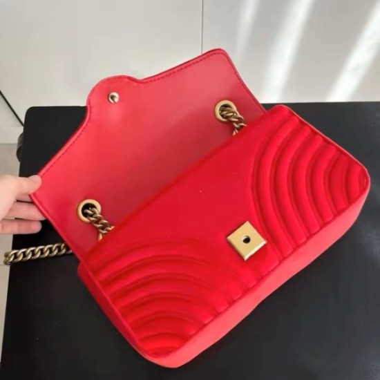 G Lux Velvet Flap Bag for Women – Elegant, Luxurious & Versatile