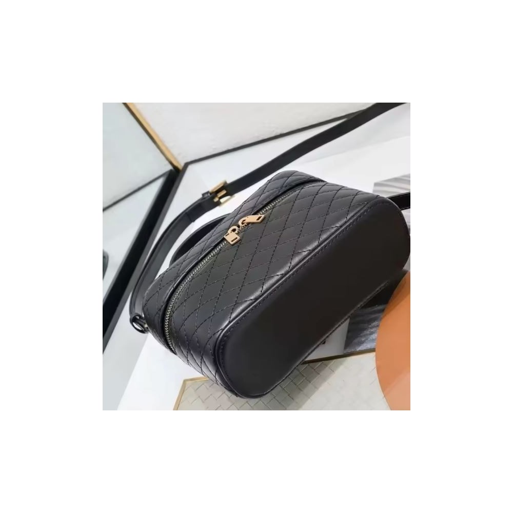 Borsa a Scatola in Pelle PU di Lusso da Donna – Elegante Borsa a Tracolla e a Spalla