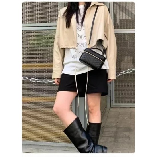 Luxury PU Leather Box Bag for Women – Elegant Small Crossbody & Shoulder Bag