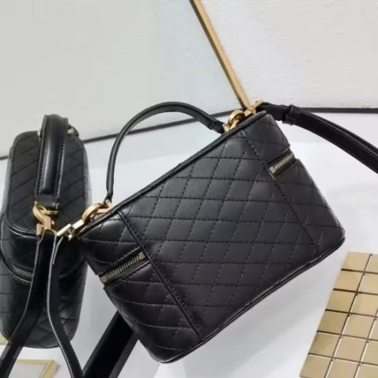 Luxury PU Leather Box Bag for Women – Elegant Small Crossbody & Shoulder Bag