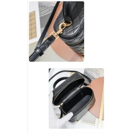 Borsa a Scatola in Pelle PU di Lusso da Donna – Elegante Borsa a Tracolla e a Spalla