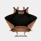 Borsa Tote in Finta Pelle Scamosciata di Lusso – Personalizzabile con Iniziali e Manico in Vera Pelle