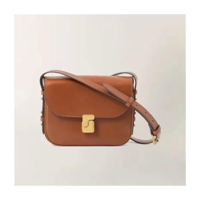 Luxury Women’s Purple Leather Briefcase – Elegant Designer Bag