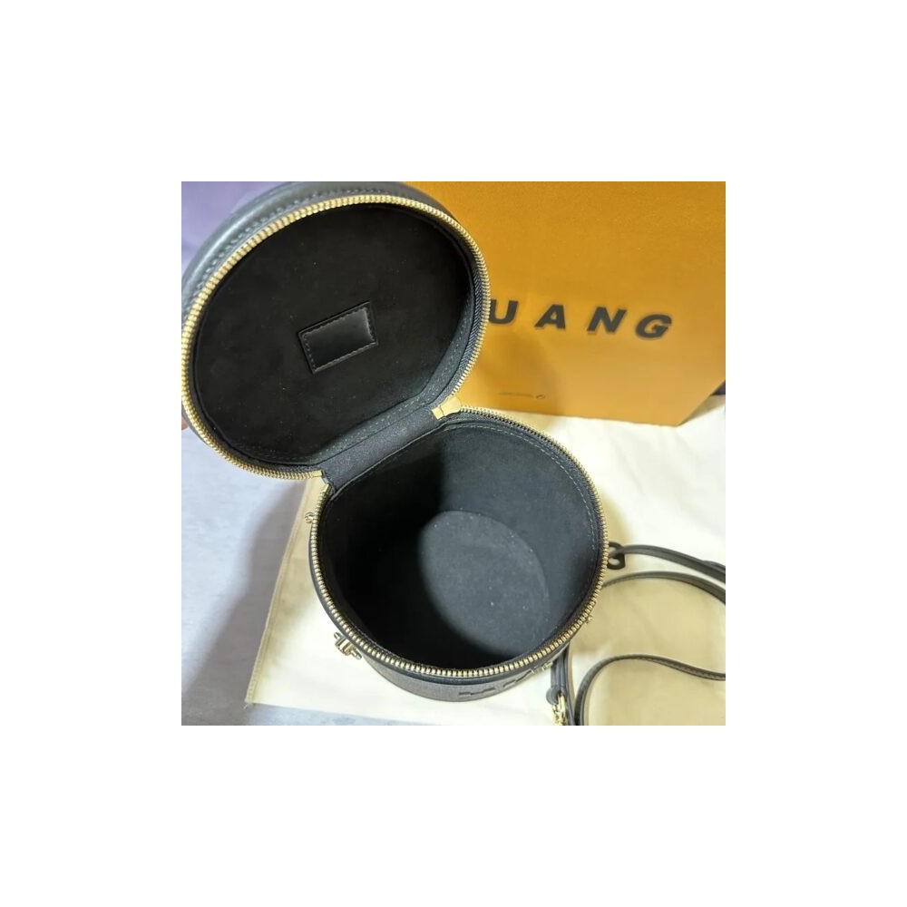 Lux VL Leather & Canvas Bucket Bag – Elegant Design, Premium Craftsmanship