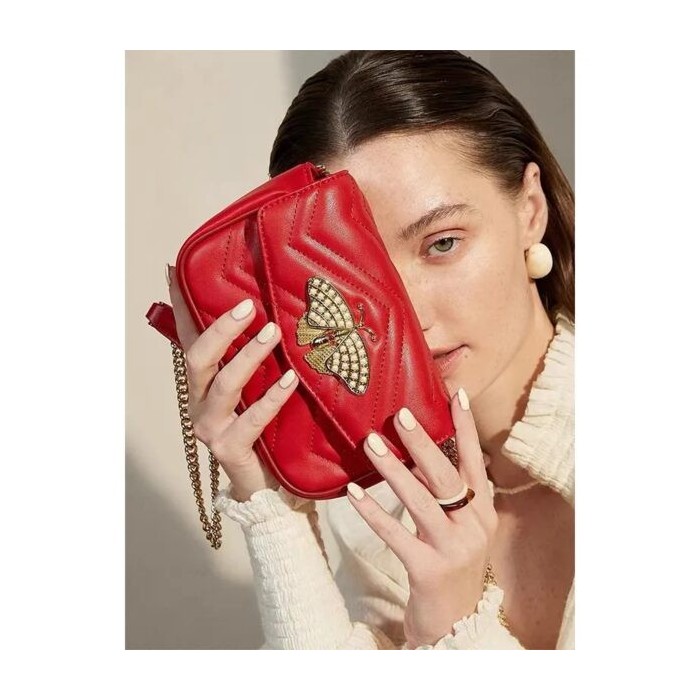 Lux G Kitten Leather Bag | Elegant Designer Handbag