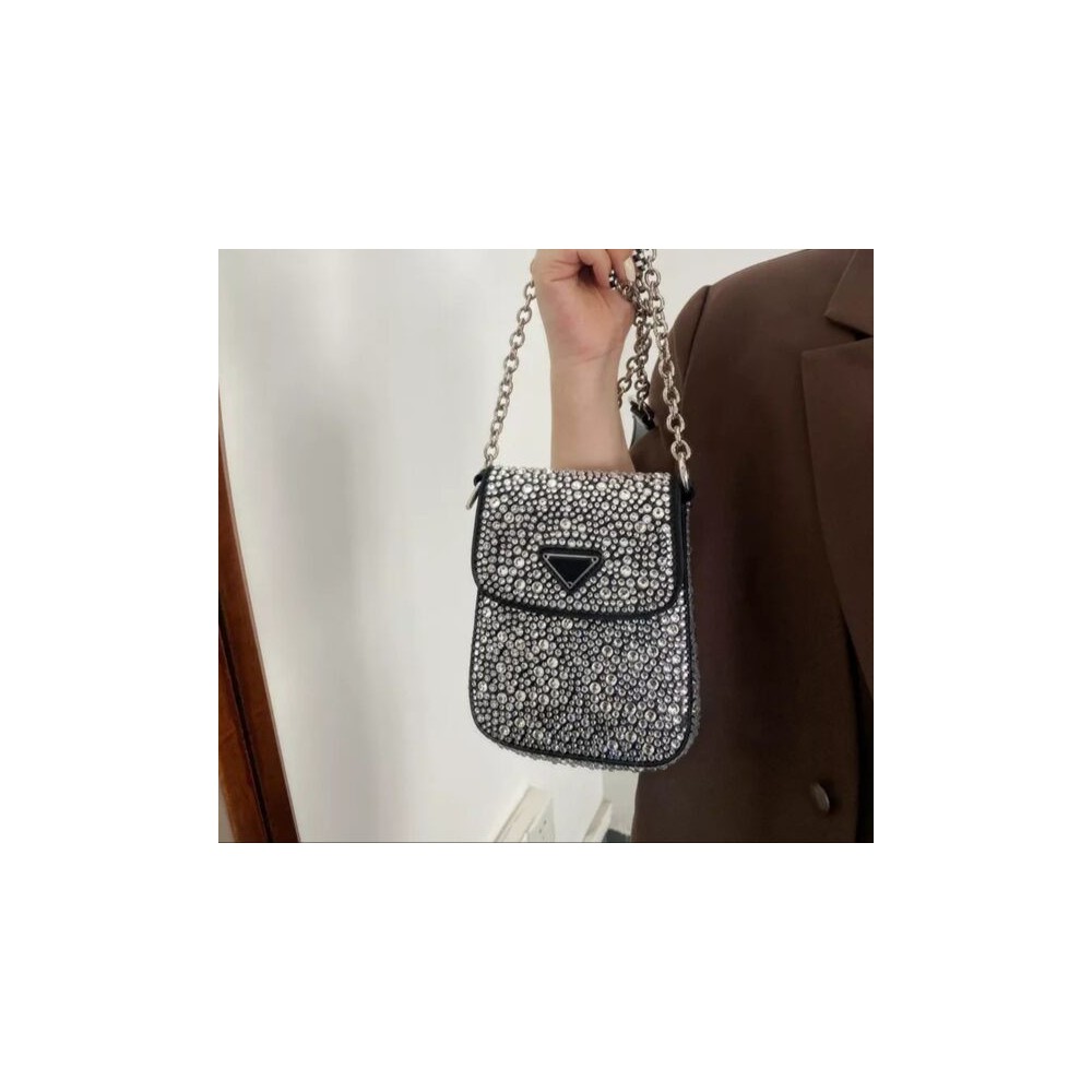 Women’s Luxury Glitter Crossbody Bag | P Lux Designer Handbag