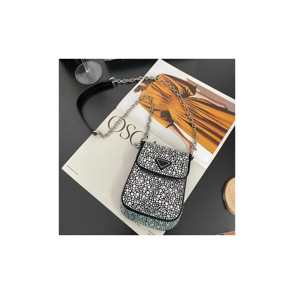 Borsa a Tracolla Glitter di Lusso da Donna | Borsa Firmata P Lux