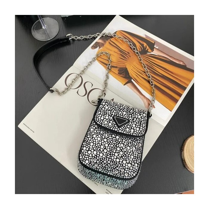 Women’s Luxury Glitter Crossbody Bag | P Lux Designer Handbag