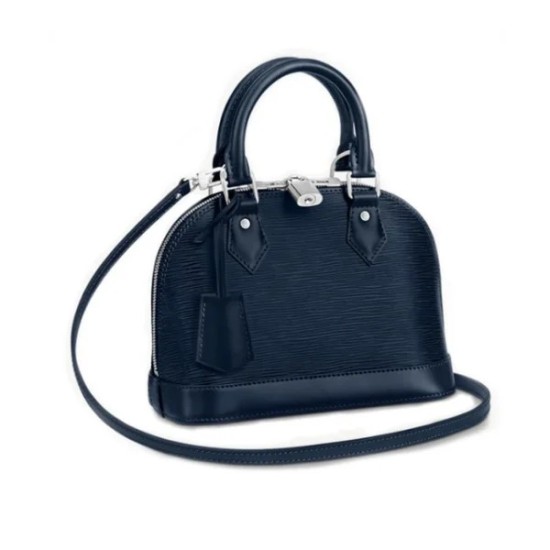 Borsa a Conchiglia Water Ripple Lux – Elegante Borsa da Donna con Manico in Vera Pelle