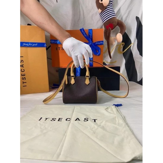 Luxury Mini Canvas Handbag – Elegant Pillow Messenger Bag by Lux VL