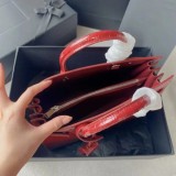 Borsa da spalla in pelle effetto alligatore da donna Lux | Design elegante italiano