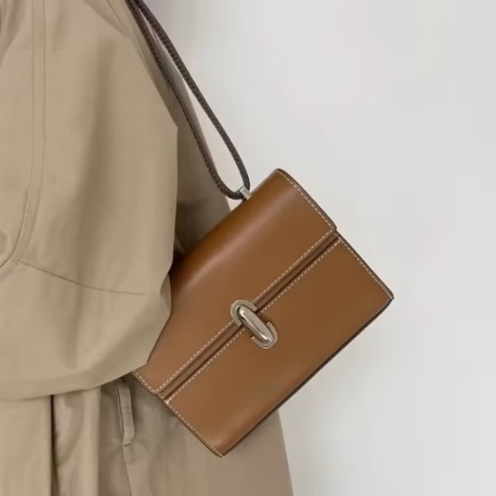 Brand Symmetry 19 Genuine Leather Shoulder Bag – Elegant & Versatile Women’s Crossbody