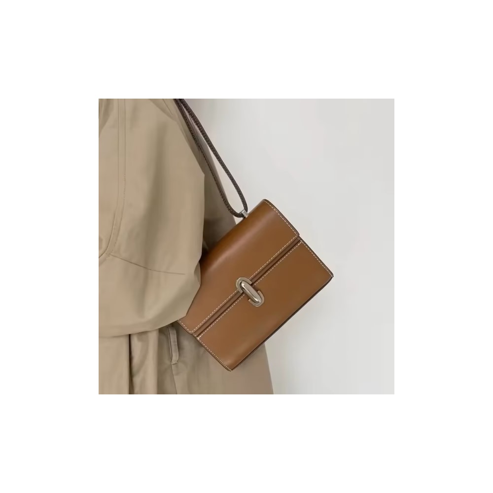 Brand Symmetry 19 Genuine Leather Shoulder Bag – Elegant & Versatile Women’s Crossbody