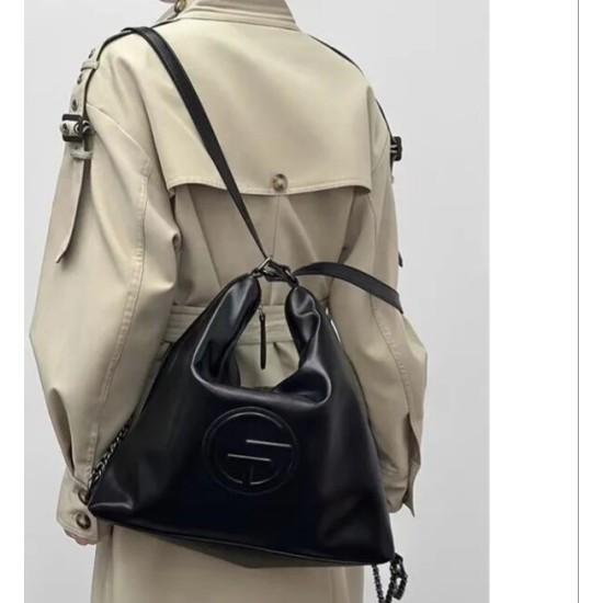 Black G Lux Crossbody Shoulder Bag for Women | Elegant Design & Premium Materials