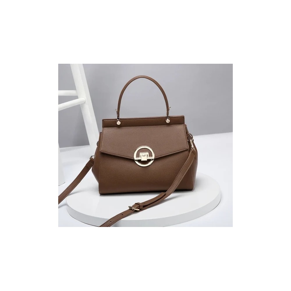 DGG Leather Luxury Shoulder Bag – Elegant Italian Design