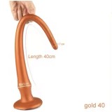 Long Silicone Anal Plug – Soft & Flexible Unisex Adult Toy | Premium Quality