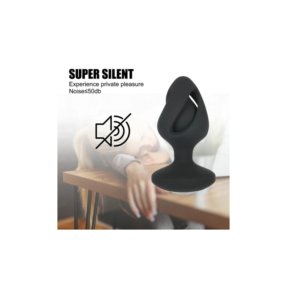 Unisex Prostate Massager & Anal Plug with Suction Base | Rechargeable Vibrating Plug