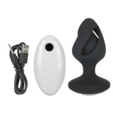 Unisex Prostate Massager & Anal Plug with Suction Base | Rechargeable Vibrating Plug