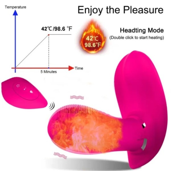 Vibratore Indossabile con Telecomando | Stimolatore Punto G per Donna