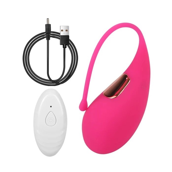 Uovo Vibrante Delfino – Stimolatore Punto G Wireless a 10 Modalità | Giocattolo Intimo per Donne