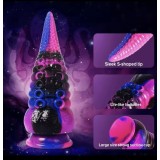 Dildo Tentacolare in Silicone con Ventosa – Giocattolo Unisex per Piacere Intenso