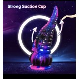 Silicone Tentacle Dildo with Suction Cup – Unisex Fantasy Toy for Intense Pleasure