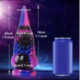 Dildo Tentacolare in Silicone con Ventosa – Giocattolo Unisex per Piacere Intenso