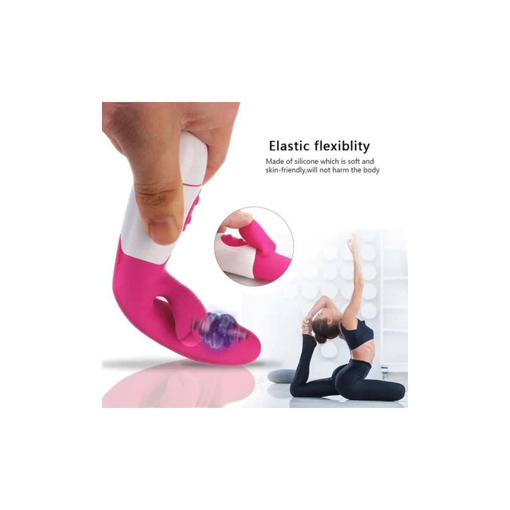Dual Vibration Rabbit Vibrator – G-Spot & Clitoral Stimulator for Intense Pleasure