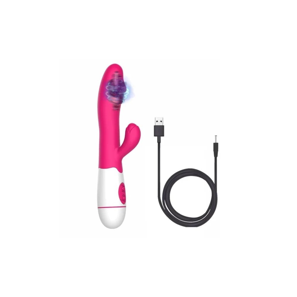 Vibratore Rabbit a Doppia Vibrazione – Stimolatore Punto G e Clitoride